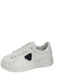 Scarpe BRIAN MILLS bianca logo nero