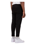Pantalone SOLDIER nero mezza molla vestibilità baggy