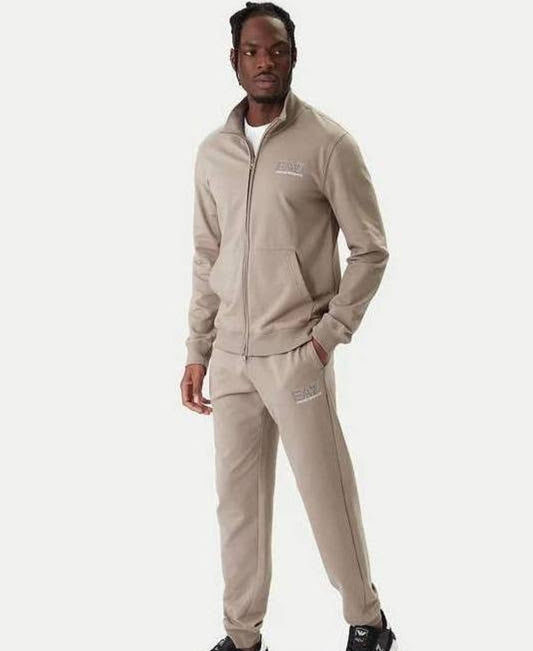 Tuta ARMANI total beige logo avanti e retro