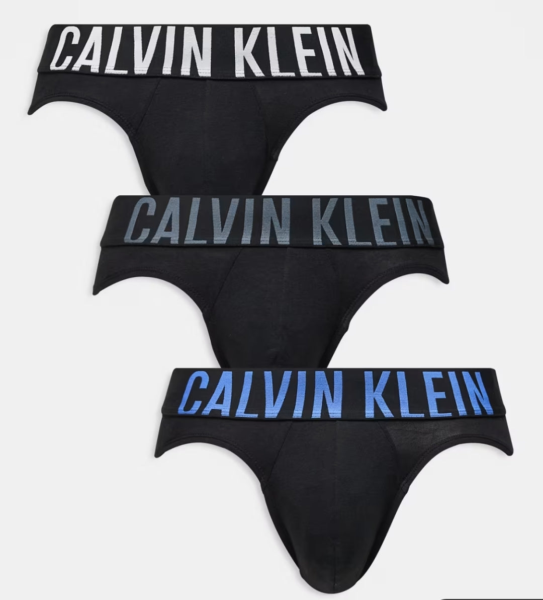 Slip CALVIN KLEIN TRIPACK multicolor azzurro grigio e bianco