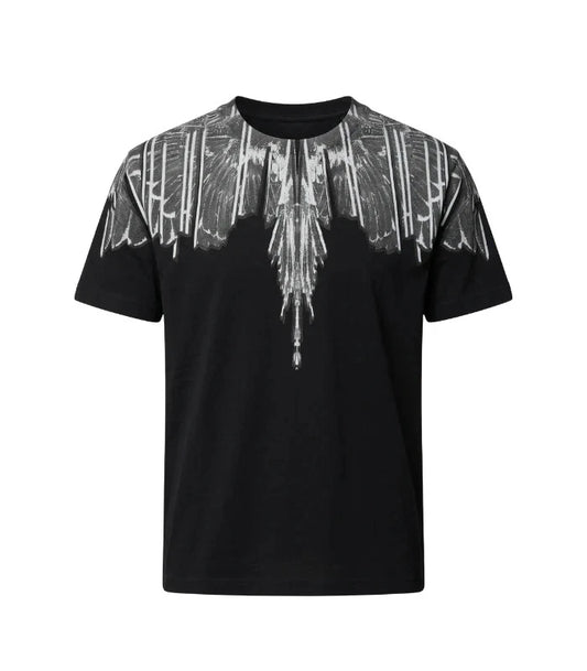 T-shirt MARCELO BURLON stampa acquila avanti e retro