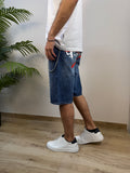Shorts ICON logo retro White e Red