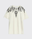 T-shirt MARCELO BURLON stampa avanti e retro
