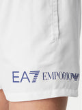 Costume ARMANI bianco logo blu