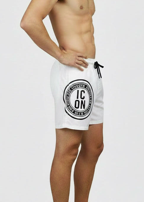 Costume ICON bianco logo circolare