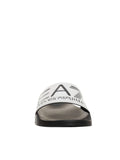 Ciabatte ARMANI bianche logo nero