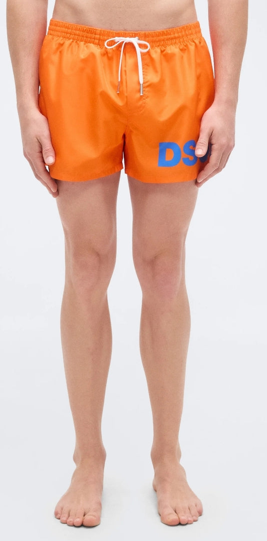 Costume DSQUARED2 arancio fluo