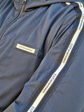 Giubbotto Armani primaverile banda logata laterale beige