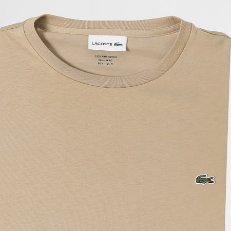 T-shirt LACOSTE beige