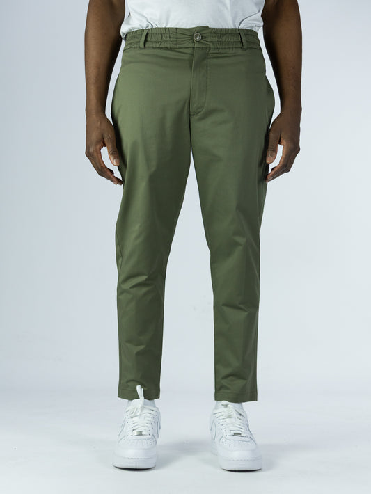 Pantalone SOLDIER cotone verde
