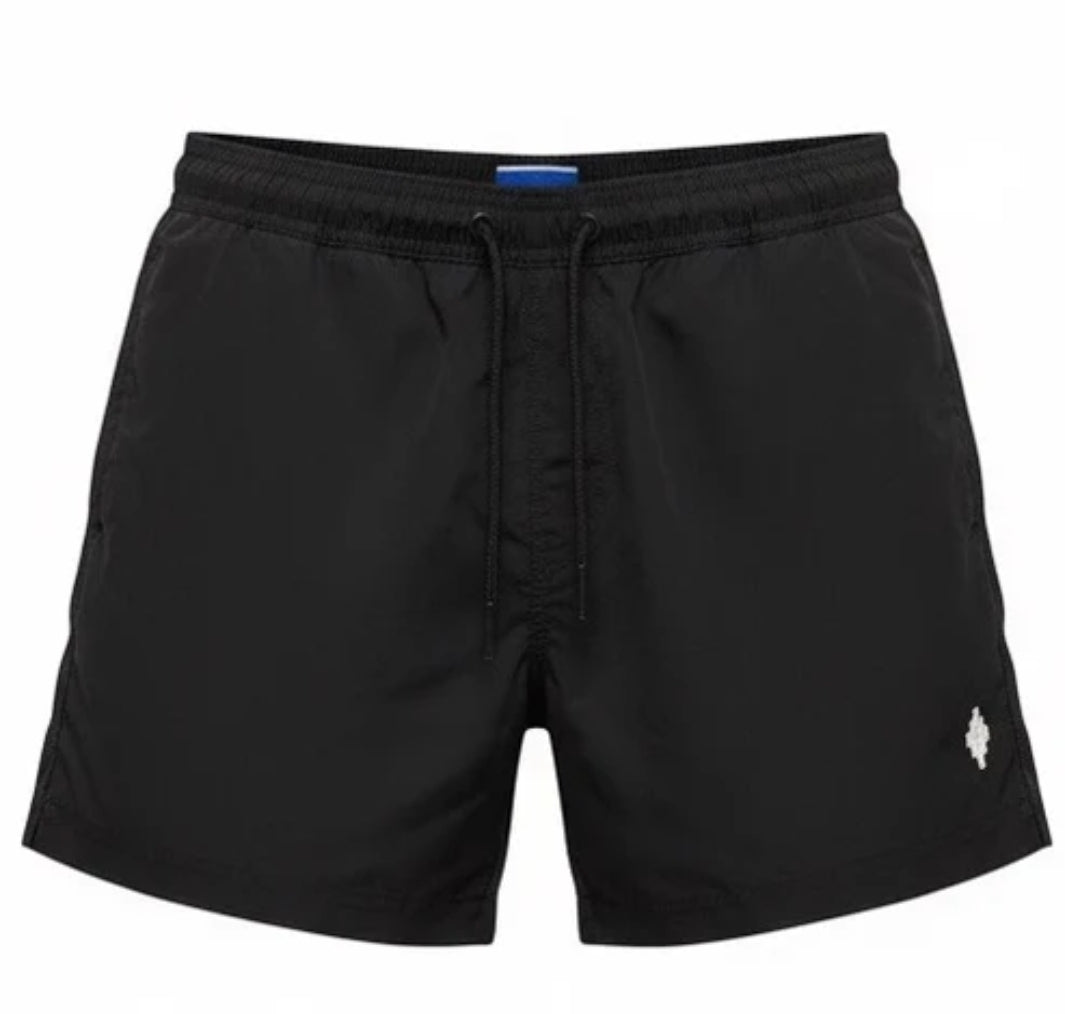 Costume BURLON total black loghi bianchi