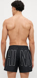 Costume MOSCHINO black logo bianco