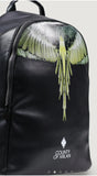 Zaino BURLON tutto in pelle aquila green