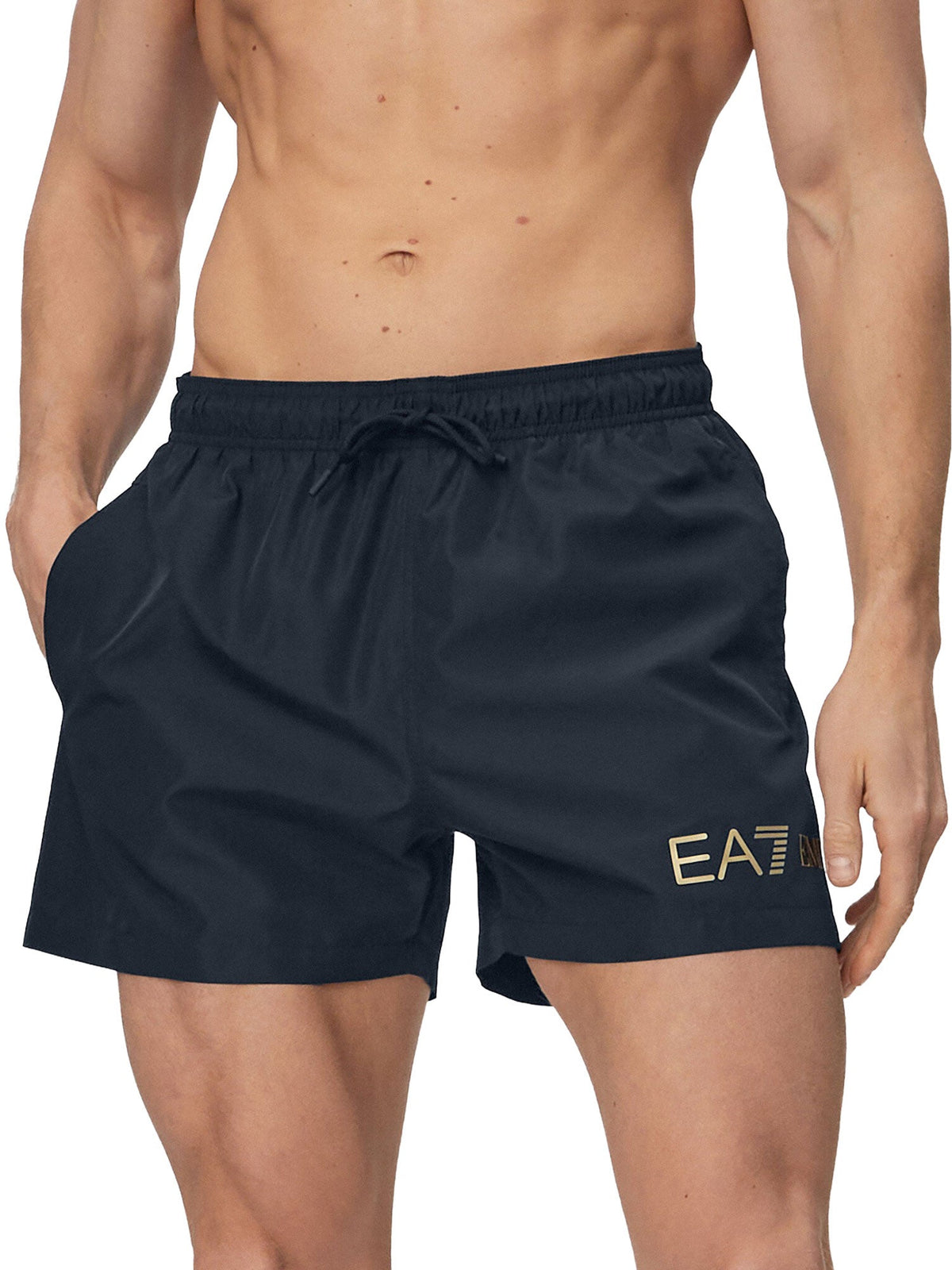 Costume ARMANI nero logo gold