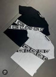 T-shirt Total Black e Total White con bande