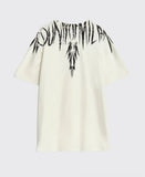 T-shirt MARCELO BURLON stampa avanti e retro