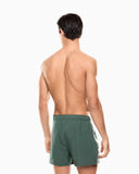 Costume ARMANI verde banda logo laterale