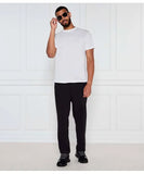 T-shirt RICHMOND bianca logo tinta su tinta a rilievo