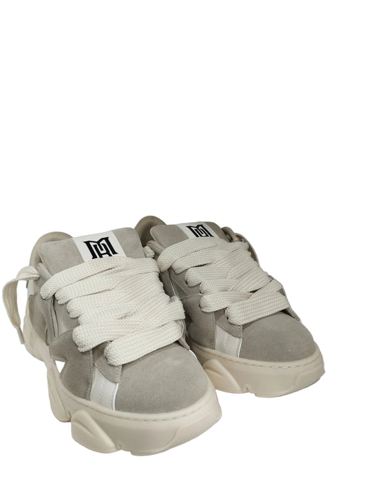 Scarpe BRIAN MILLS beige camoscio e pelle