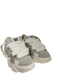 Scarpe BRIAN MILLS beige camoscio e pelle