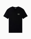T-shirt ARMANI tot black logo in oro