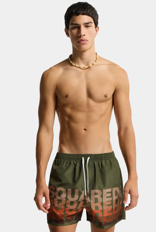Costume DSQUARED2 verde