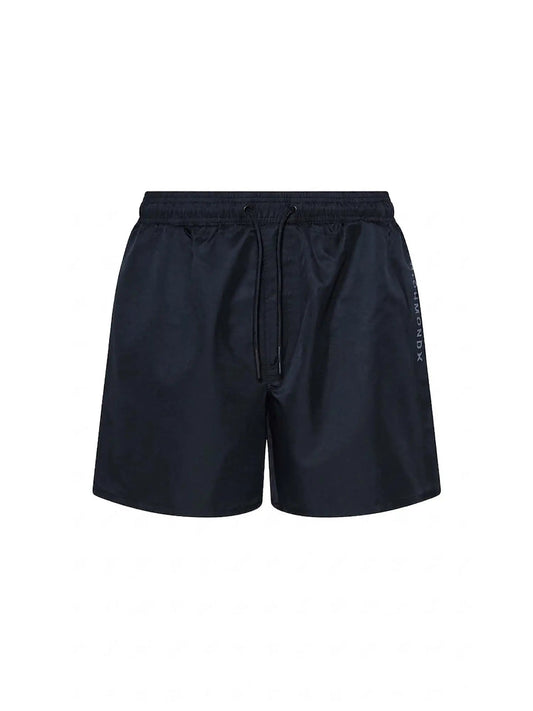 Costume RICHMOND blu navy logo laterale tinta su tinta