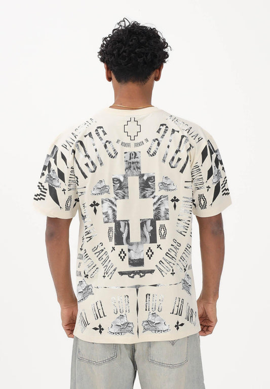 T-shirt MARCELO BURLON multi logo
