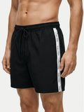 Costume CALVIN KLEIN black banda monogram laterale