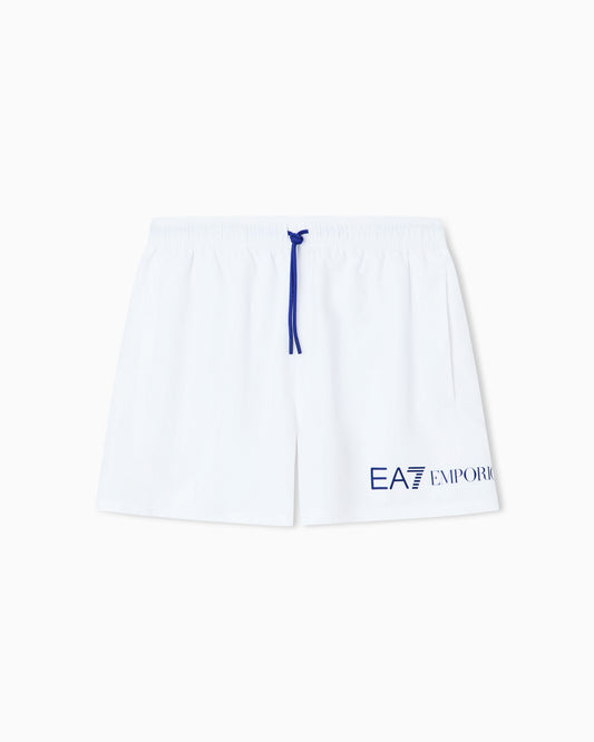 Costume ARMANI bianco logo blu