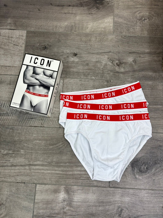 Slip ICON White tripack