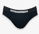 Slip DSQUARED2 monogram black