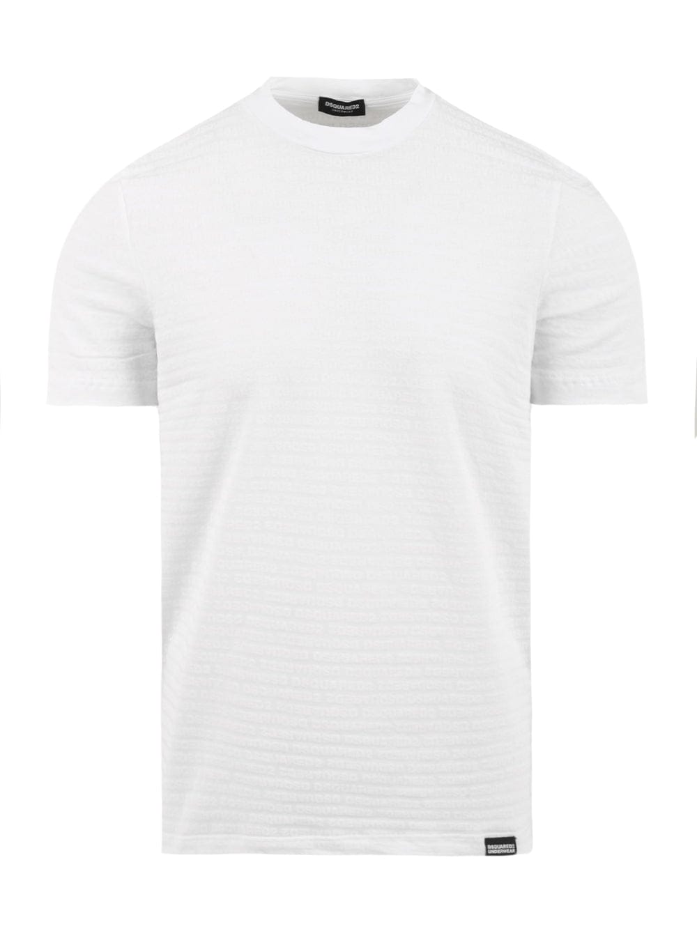 T-shirt DSQUARED2 Total White monogram