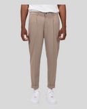 Pantalone SOLDIER beige modello capri