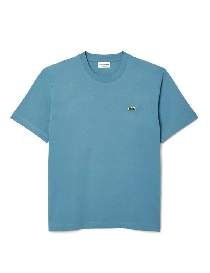T-shirt LACOSTE petrolio
