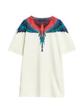 T-shirt MARCELO BURLON WHITE multicolor