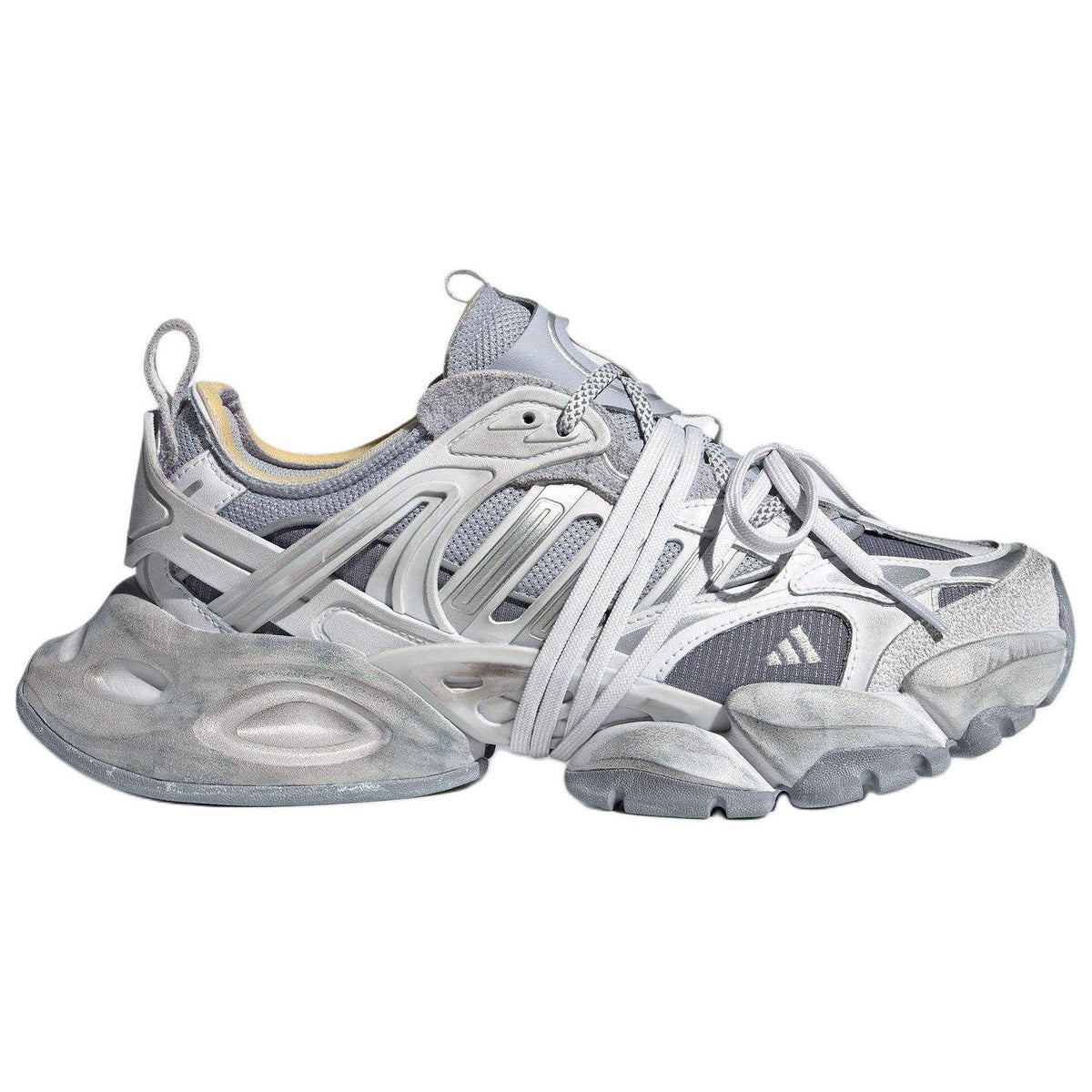 Scarpe ADIDAS XLG RUNNER DELUXE grigia effetto sporco