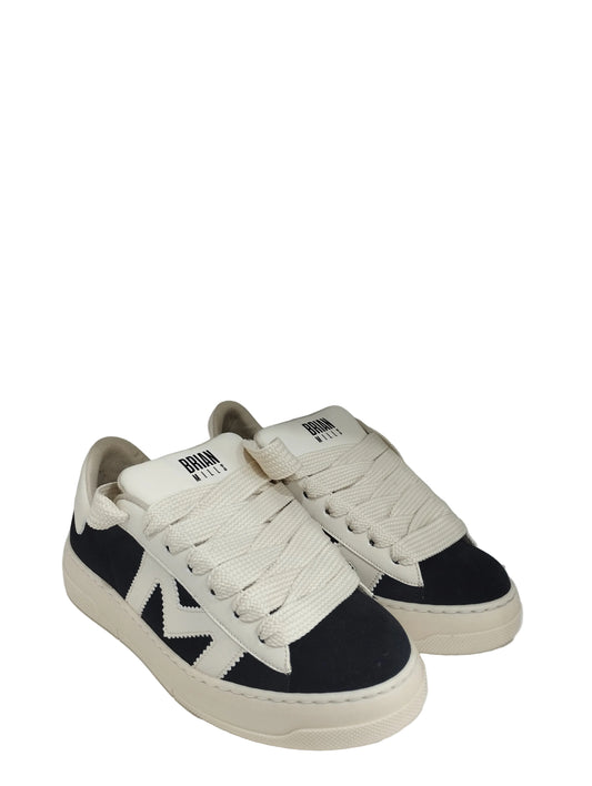 Scarpe BRIAN MILLS black and white