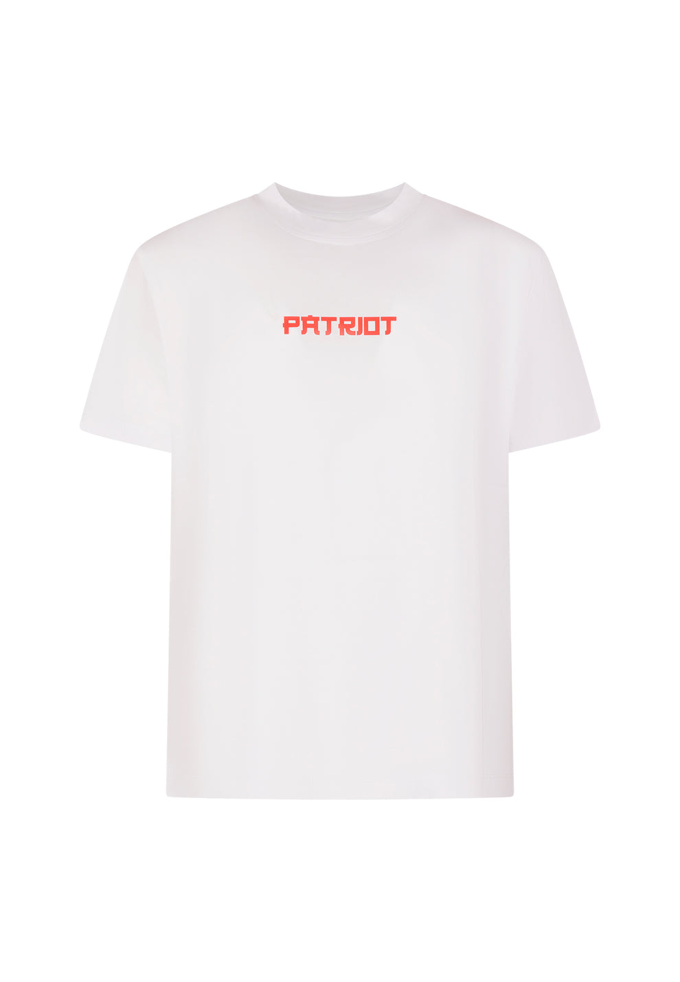 T-shirt PATRIOT BIANCA retro stampa
