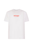 T-shirt PATRIOT BIANCA retro stampa