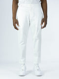 Pantalone cotone SOLDIER BIANCO