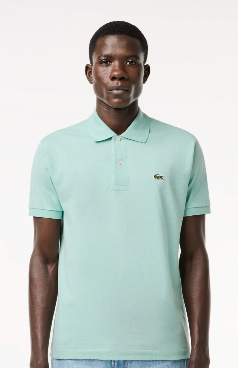 Polo LACOSTE verde tiffany