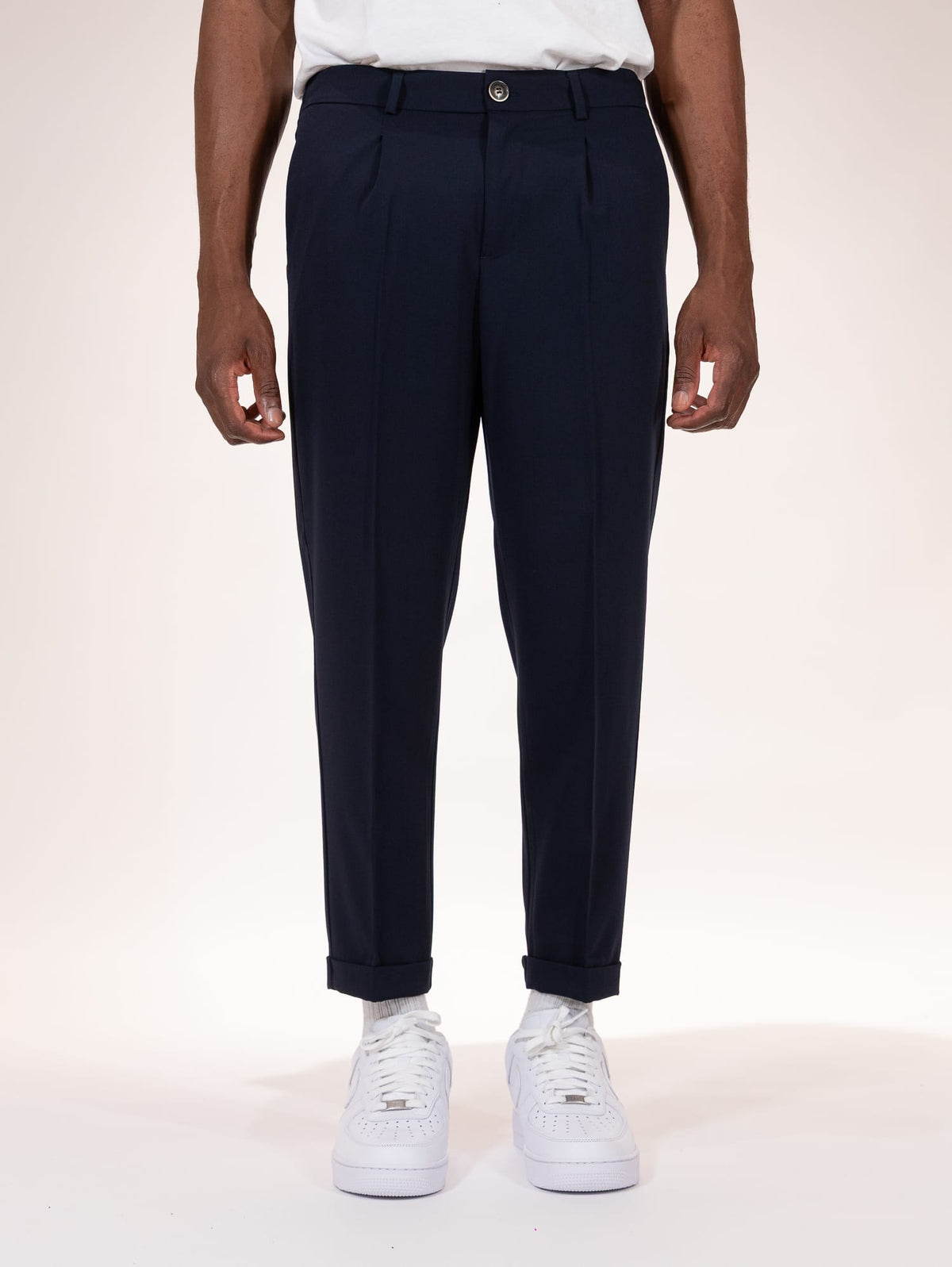 Pantalone SOLDIER modello capri blu