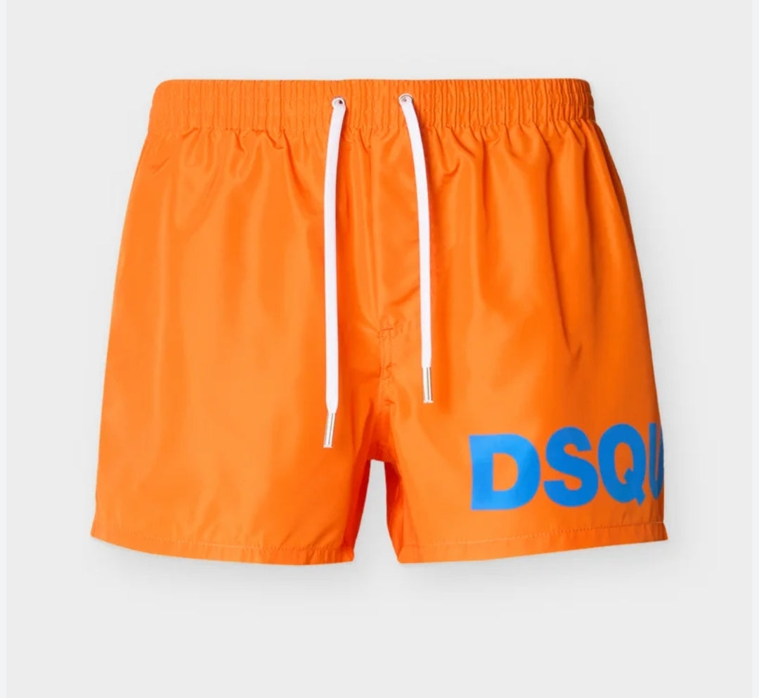 Costume DSQUARED2 arancio fluo