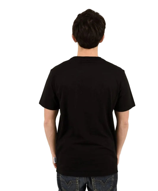 T-shirt ICON total black logo X