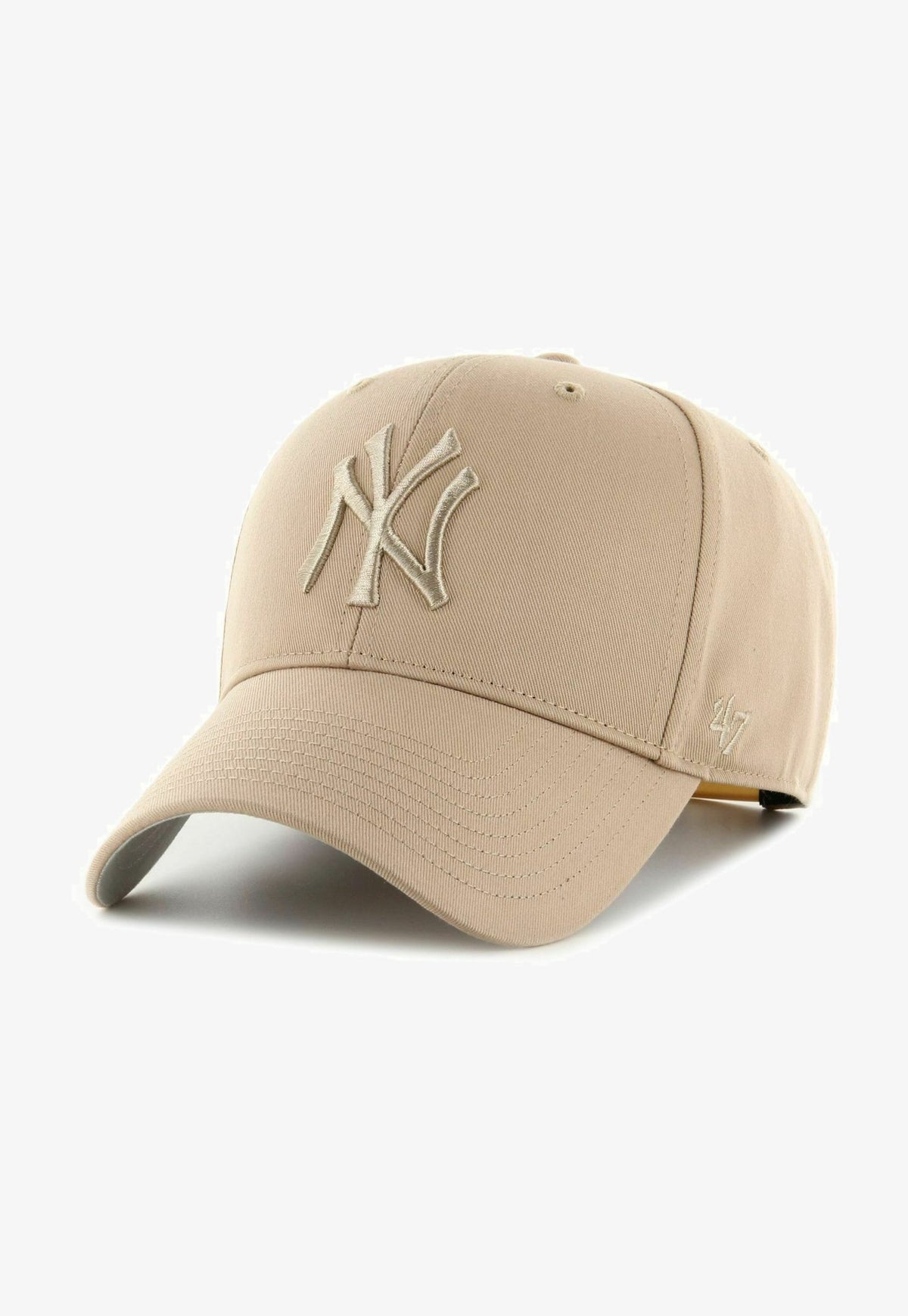 Cappello `47 khaki con ricami khaki