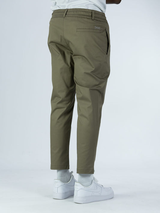 Pantalone cotone SOLDIER fango