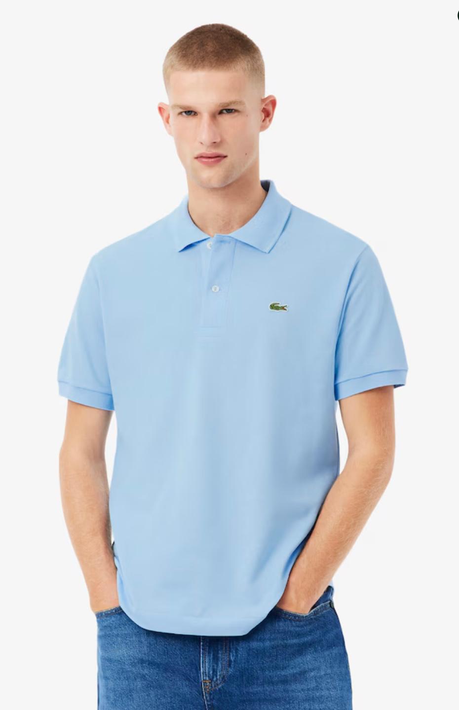 Polo LACOSTE azzurro