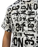Completo ICON total white monogram nero