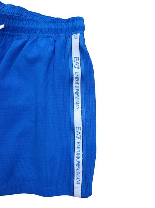 Costume ARMANI blu royal banda logata laterale